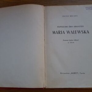 69495630 Napoleoni õrn armastus Marja Walewska . 1938