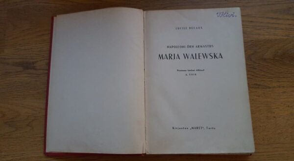 Napoleoni õrn armastus Marja Walewska . 1938