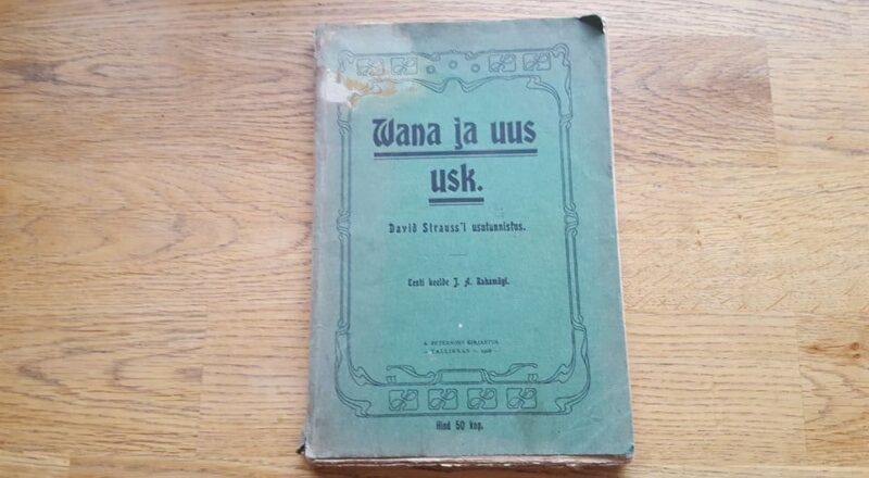 Wana ja uus usk . 1908