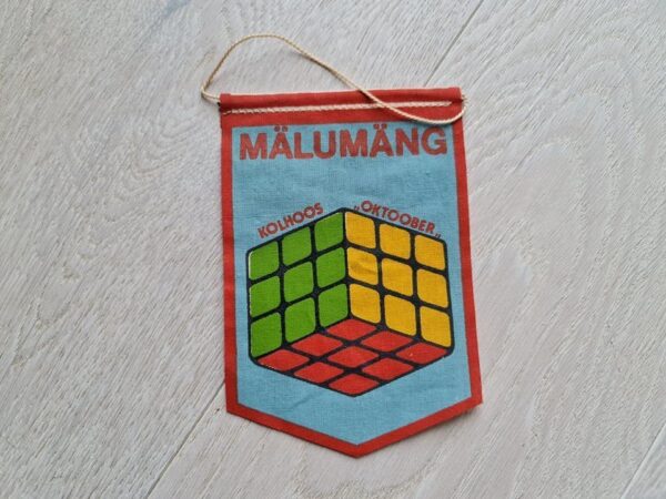 Mälumäng kolhoos Oktoober Ruubiku Kuubiku Vimpel