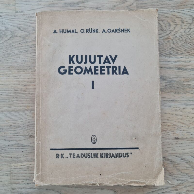 71784732 Kujutav geomeetria I