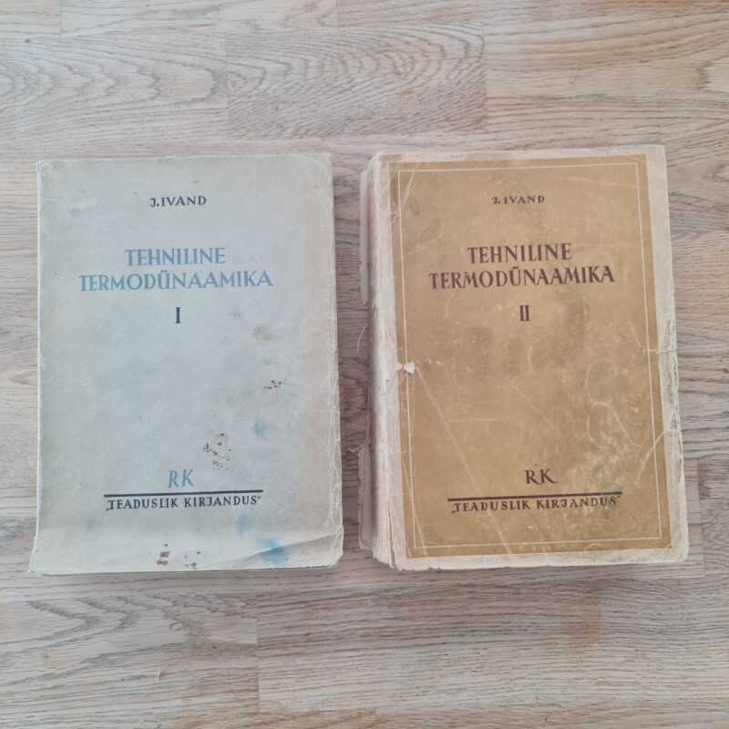 71785674 Tehniline termodünaamika I ja II . Jaan Ivand