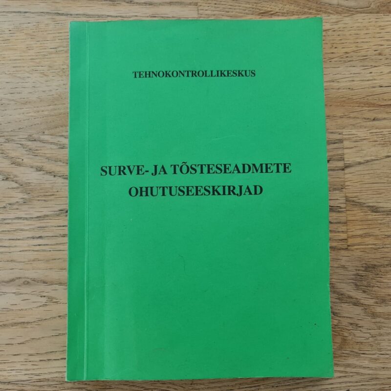 71787946 Surve- ja tõsteseadmete ohutuseeskirjad