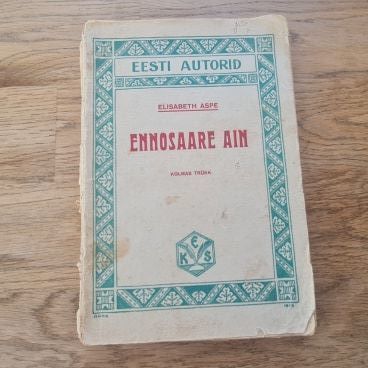 Ennosaare Ain . Elisabeth Aspe . 1923