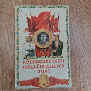 Nõukogude Eesti 1950 aasta üldlaulupeo juht