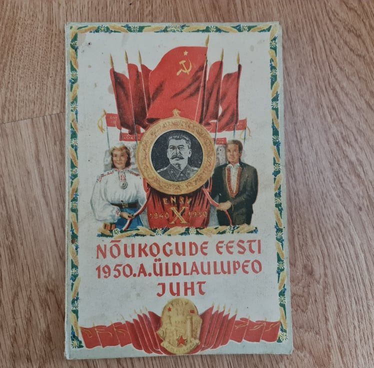 72431272 Nõukogude Eesti 1950 aasta üldlaulupeo juht