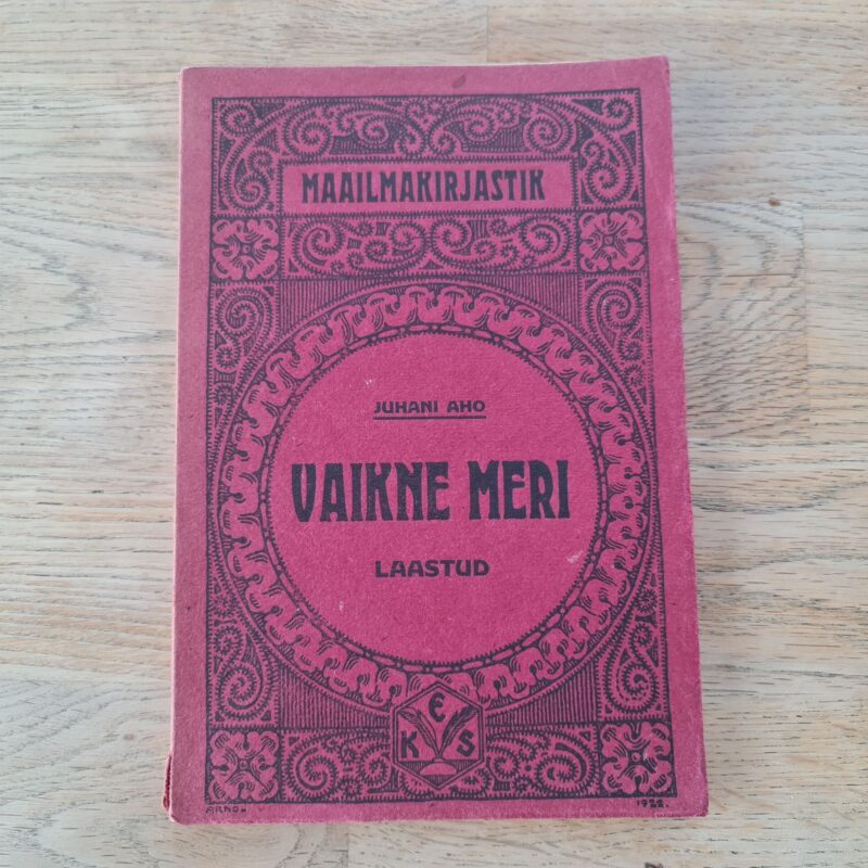 72624891 Vaikne meri . Juhani Aho . 1923