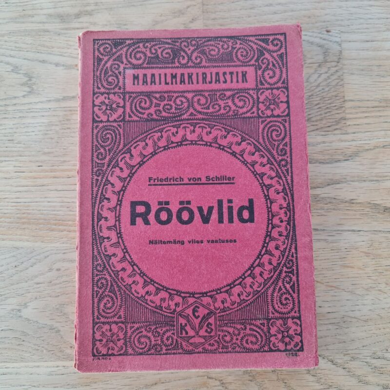 72624995 Röövlid . Friedrich von Schiller . 1923