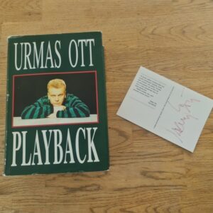 Playback . Urmas Ott / lisaks autogramm postkaardil