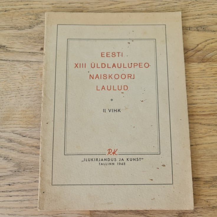 77356244 Eesti XIII üldlaulupeo naiskoori laulud