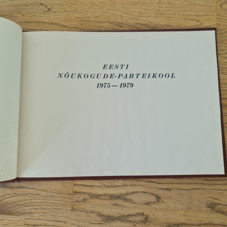 Eesti nõukogude parteikool XIX lend 1975-1978