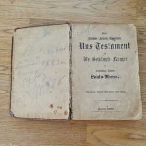 Meie Issanda Jeesuse Kristuse Uus Testament . 1887