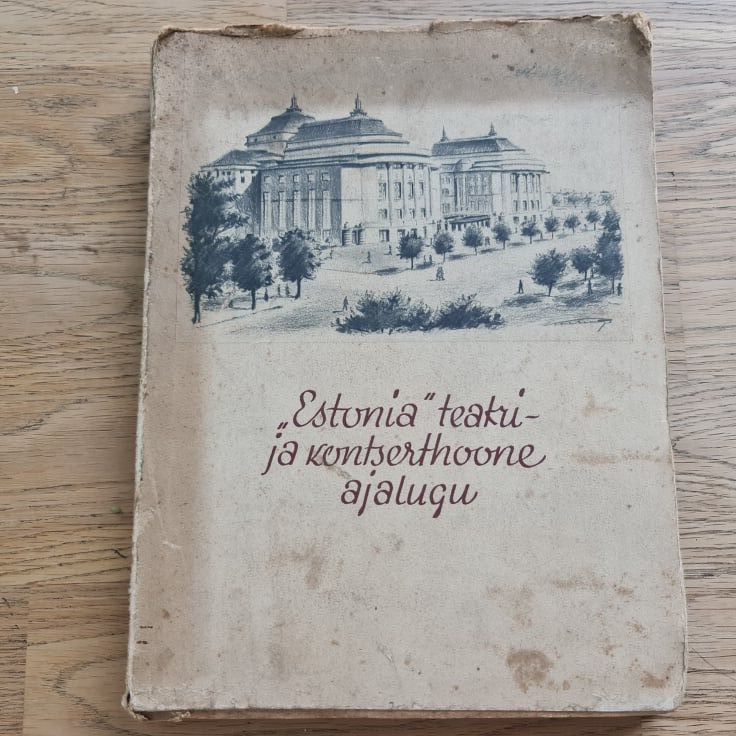 79528202 Estonia teatri- ja kontserthoone ajalugu . Hugo Peets . 1938