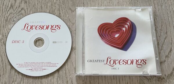 Greatest Lovesongs Disc 3