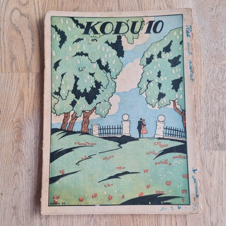 Ajakiri KODU number 10 . 1924