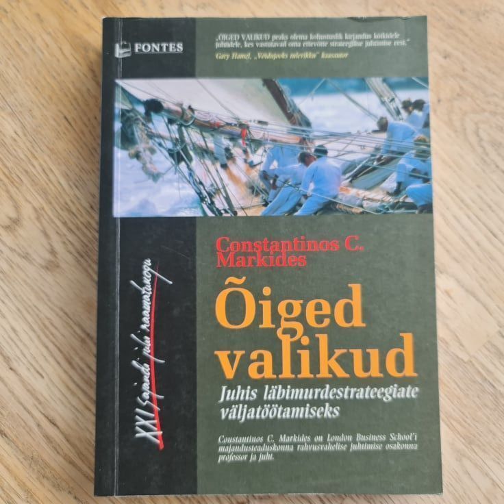 81689327 Õiged valikud . Juhis läbimurdestrateegiate väljatöötamiseks