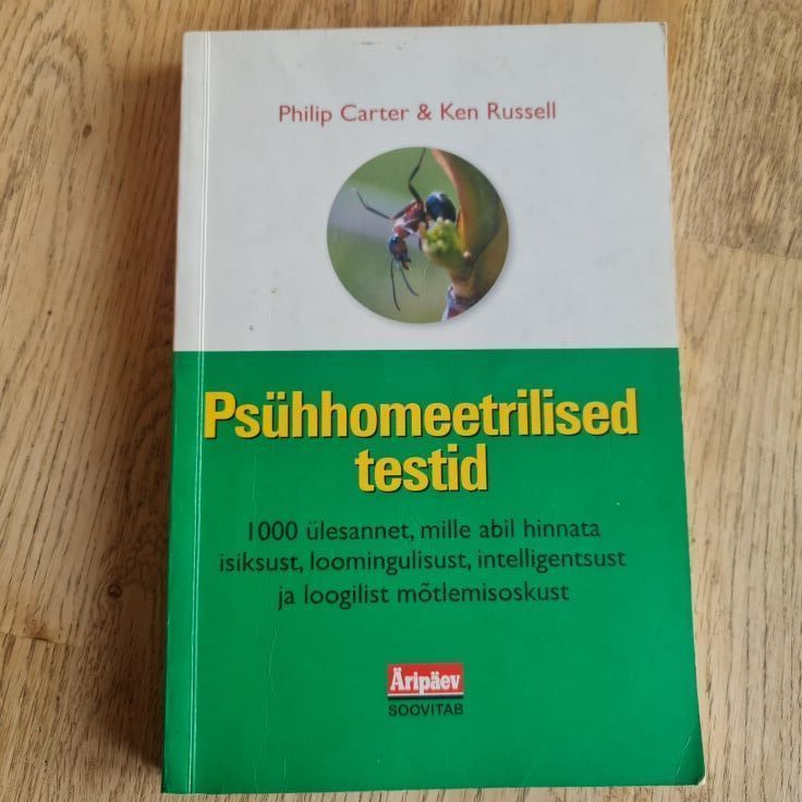 82300937 Psühhomeetrilised testid . Philip Carter ja Ken Russell