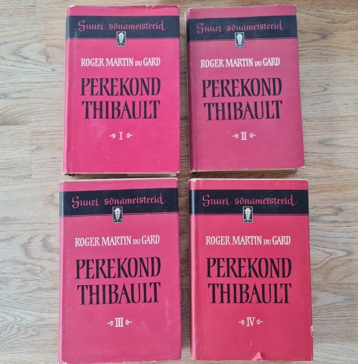 82781261 Perekond Thibault I-IV . Roger Martin du Gard
