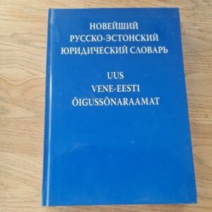 Uus vene-eesti õigussõnaraamat . Olga Ottenson