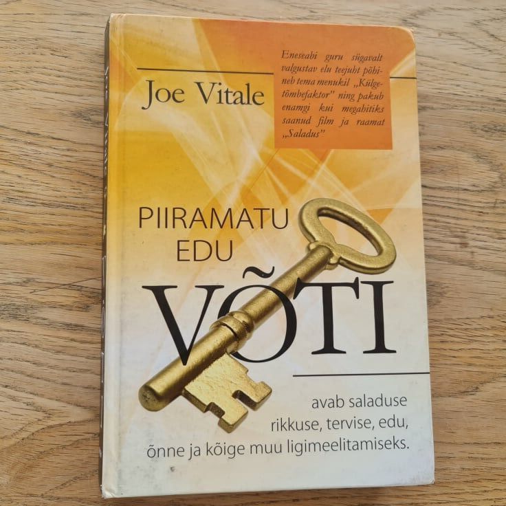 83449772 Piiramatu edu võti . Joe Vitale