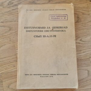 Ehitusnormid ja -eeskirjad