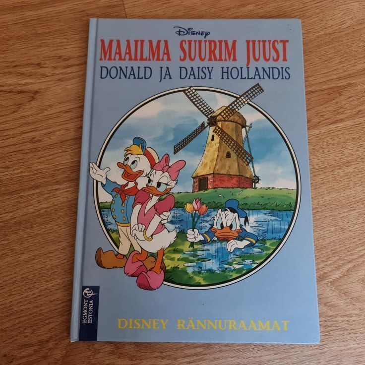 84172070 Maailma suurim juust . Donald ja Daisy Hollandis . Disney