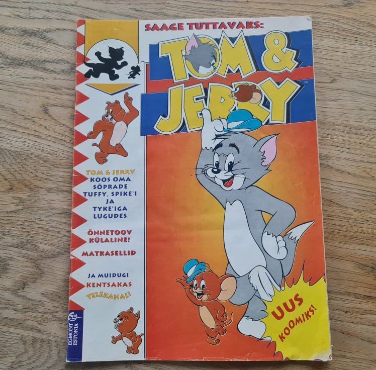 84787121 Saage tuttavaks Tom & Jerry uus koomiks