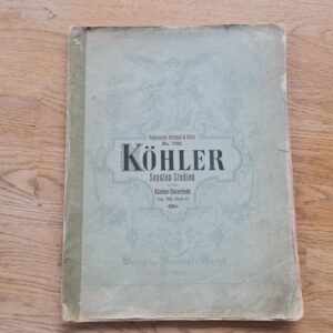 Louis Köhler Sonaten studien Op165