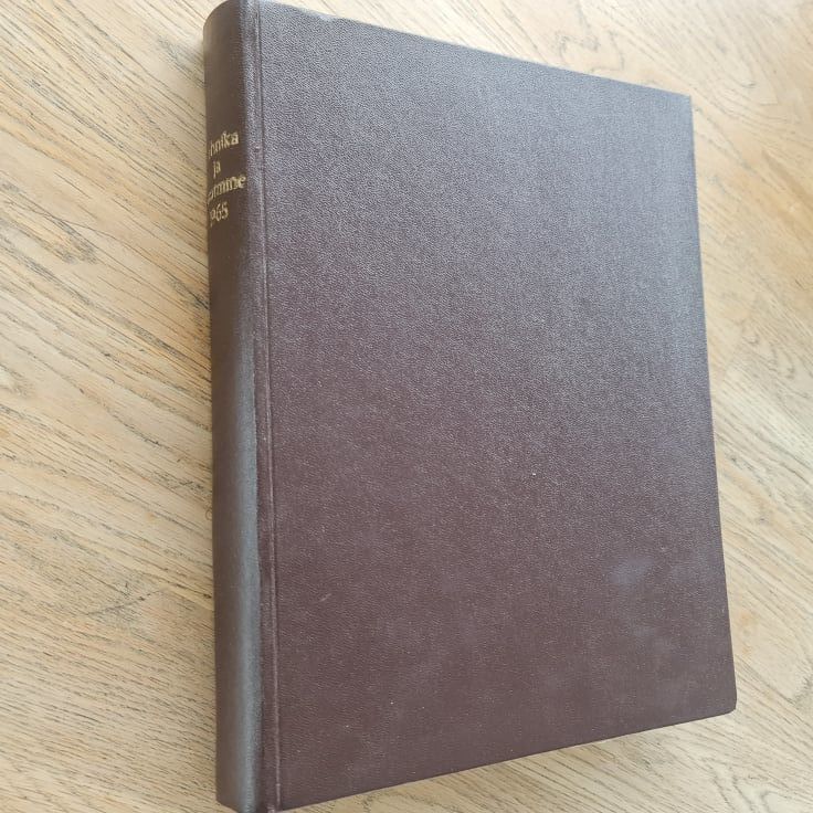 Tehnika ja toomine 1965 köidetud aastakäik