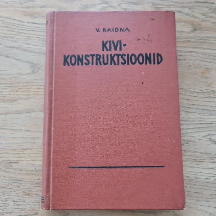 85498402 Kivikonstruktsioonid . Valter Raidna