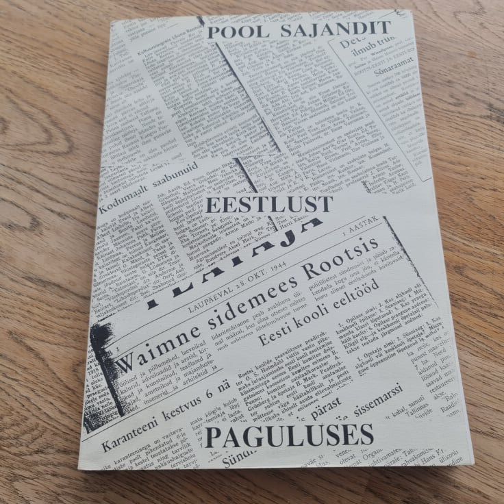 86336267 Pool sajandit eestlust paguluses . Autogrammiga