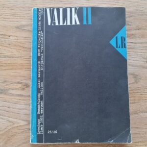 Valik II . Artikleid eestluse ajaloost