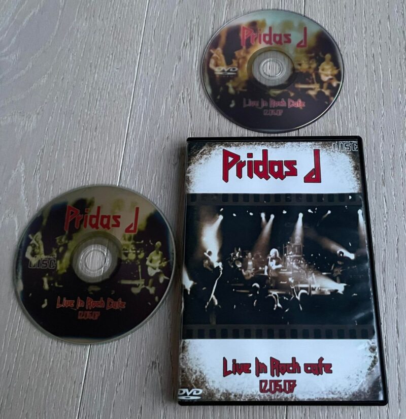 Live in Rock Cafe 2007 / Pridas DVD