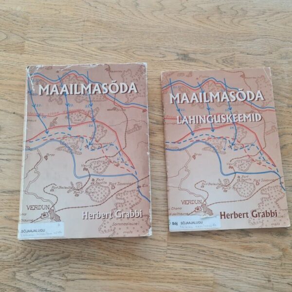 Maailmasõda + lahingskeemid . Herbert Grabbi