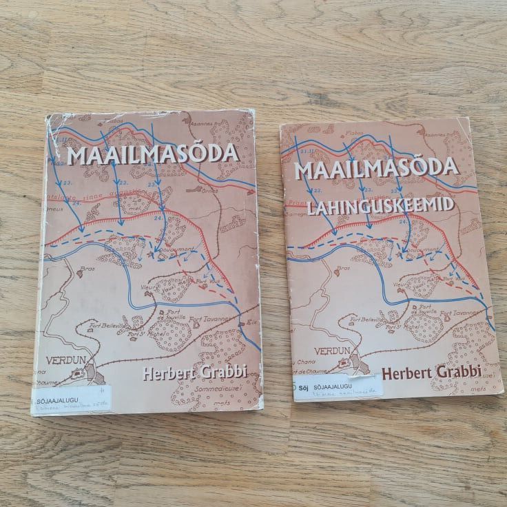 86788665 Maailmasõda + lahingskeemid . Herbert Grabbi