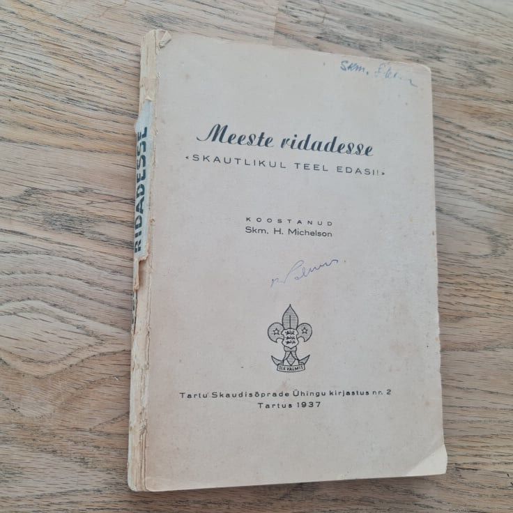 86943092 Meeste ridadesse .Skautlikul teel edasi 1937