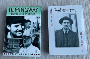 Mängukaardid Hemingway . Uued