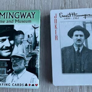 Mängukaardid Hemingway . Uued