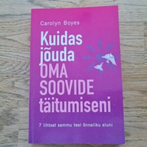 Kuidas jõuda oma soovide täitumiseni . Carolyn Boyes