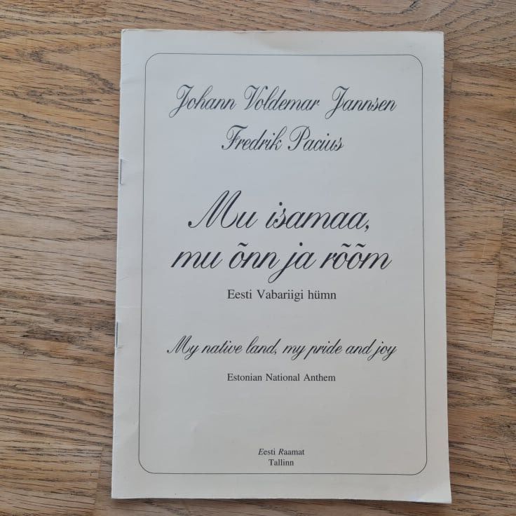 87968948 Mu isamaa mu õnn ja rõõm