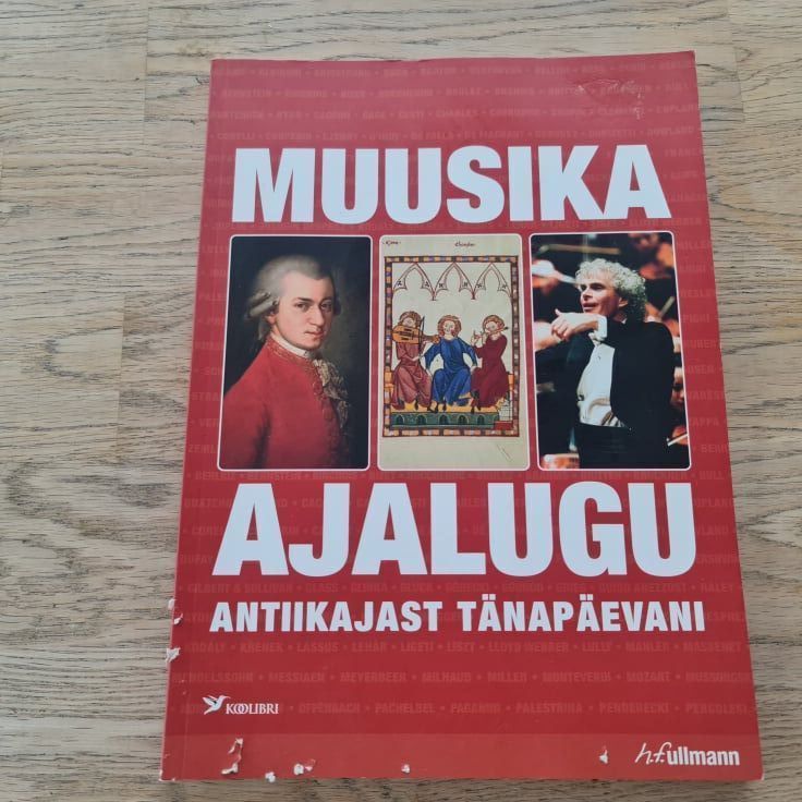Muusika ajalugu Antiikajast tänapäevani