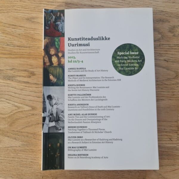 Kunstiteaduslikke uurimusi 2013/3-4 (22. osa)