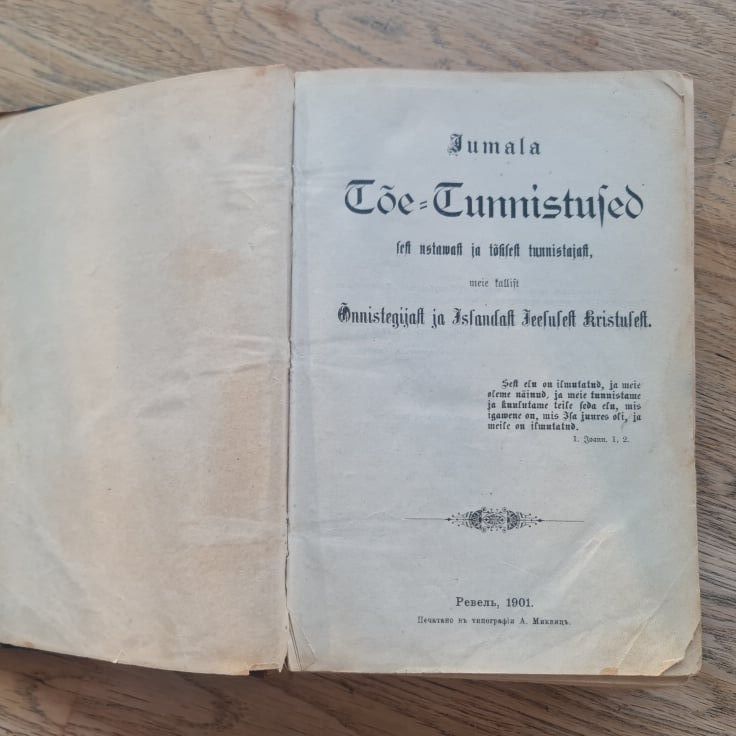 Jumala Tõe Tunnistused . 1901