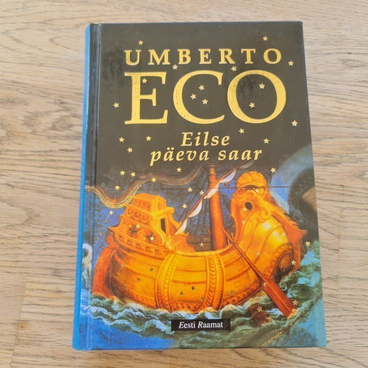 90489300 Eilse päeva saar . Umberto Eco