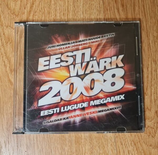 Eesti Wärk 2008 CD Homenja, Nuude, Jörberg jt.