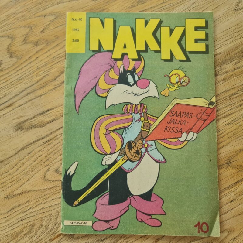 93367347 Koomiks Nakke nr40 1982