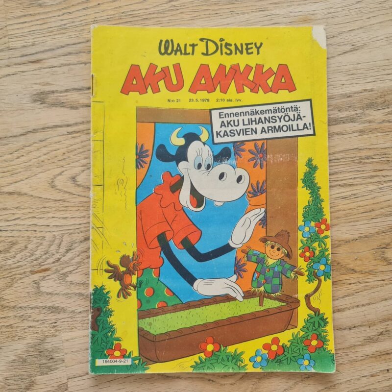 93367439 Aku Ankka . Walt Disney koomiks nr21 1979
