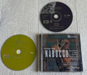Giuseppe Verdi Estonia Rahvusooper Nabucco  2CD