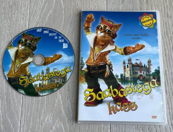 Saabastega kass DVD