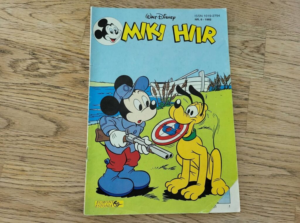Miki Hiir .  Koomiks . nr6 1992